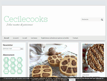 Tablet Screenshot of cecilecooks.com